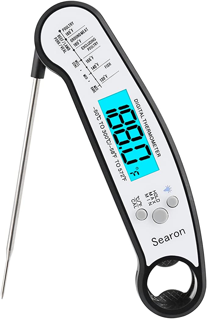Digital Meat Thermometer Instant Read Out